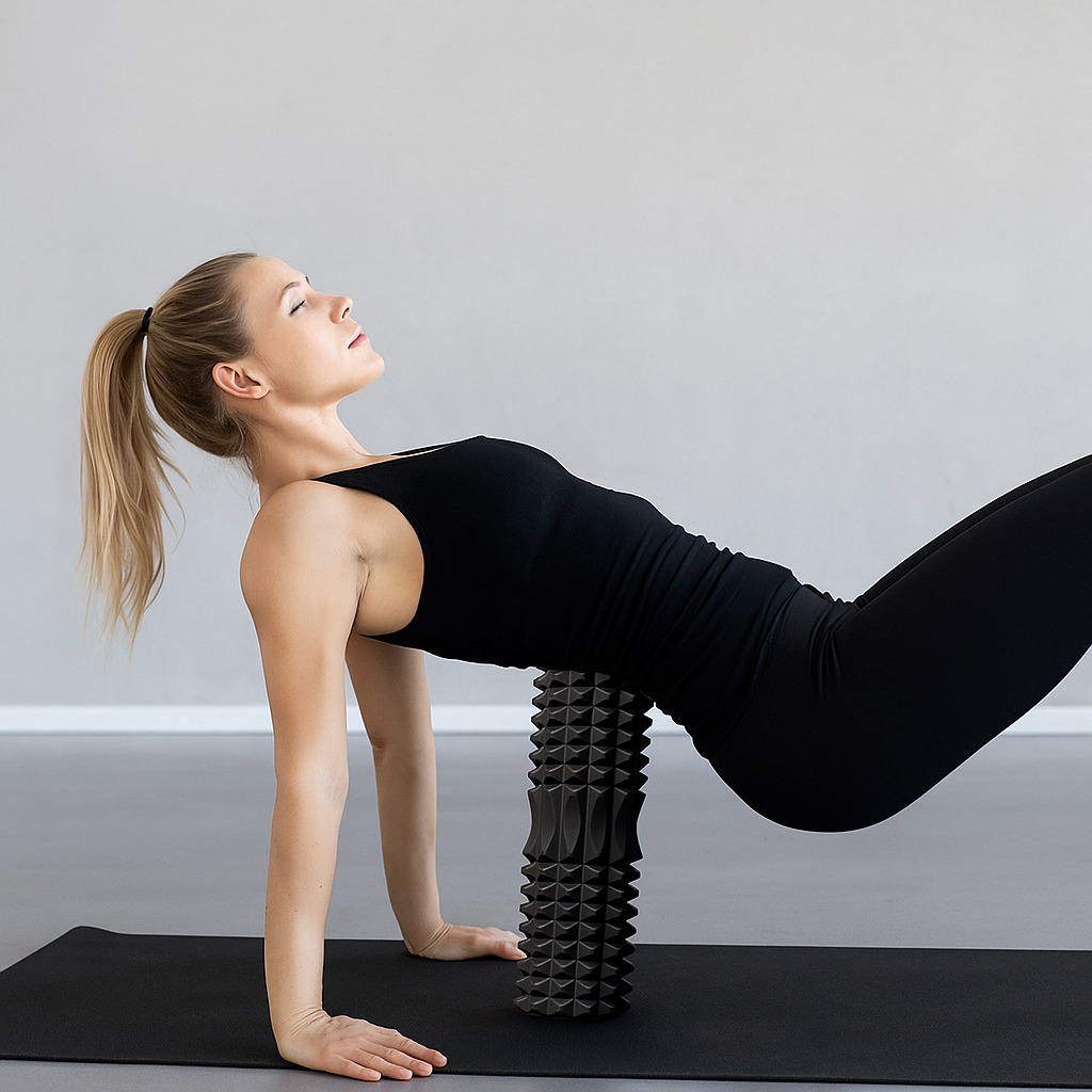 Yoga Fitness Massage - EVA Köpük Fitness Sırt Rulosu Tetik