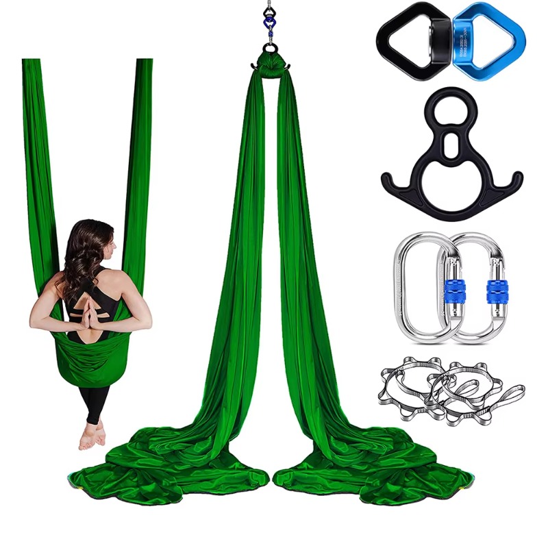 Yoga Swing Aerial - Kullanışlı Ayarlanabilir Hava Salıncağı Yoga Hamağı