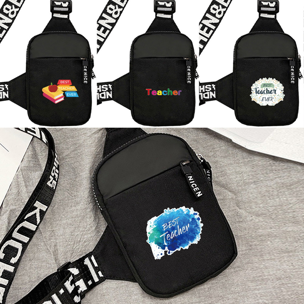 Yoga Fitness Teacher - Göğüs Çantası Trendy Erkek Crossbody Seyahat
