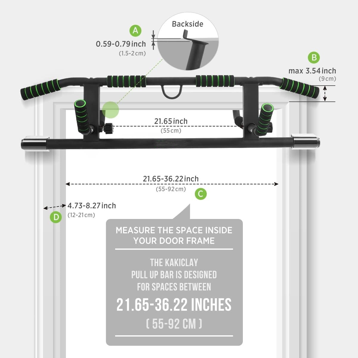 Pull Up Bar Doorframe - Wellshow Sport Kapı Çerçevesi Barfiks Çubuğu,