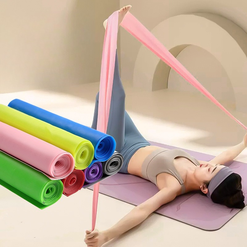 Yoga Health & Fitness Center - Elastik Kaymaz Direnç Bantları Premium Lateks