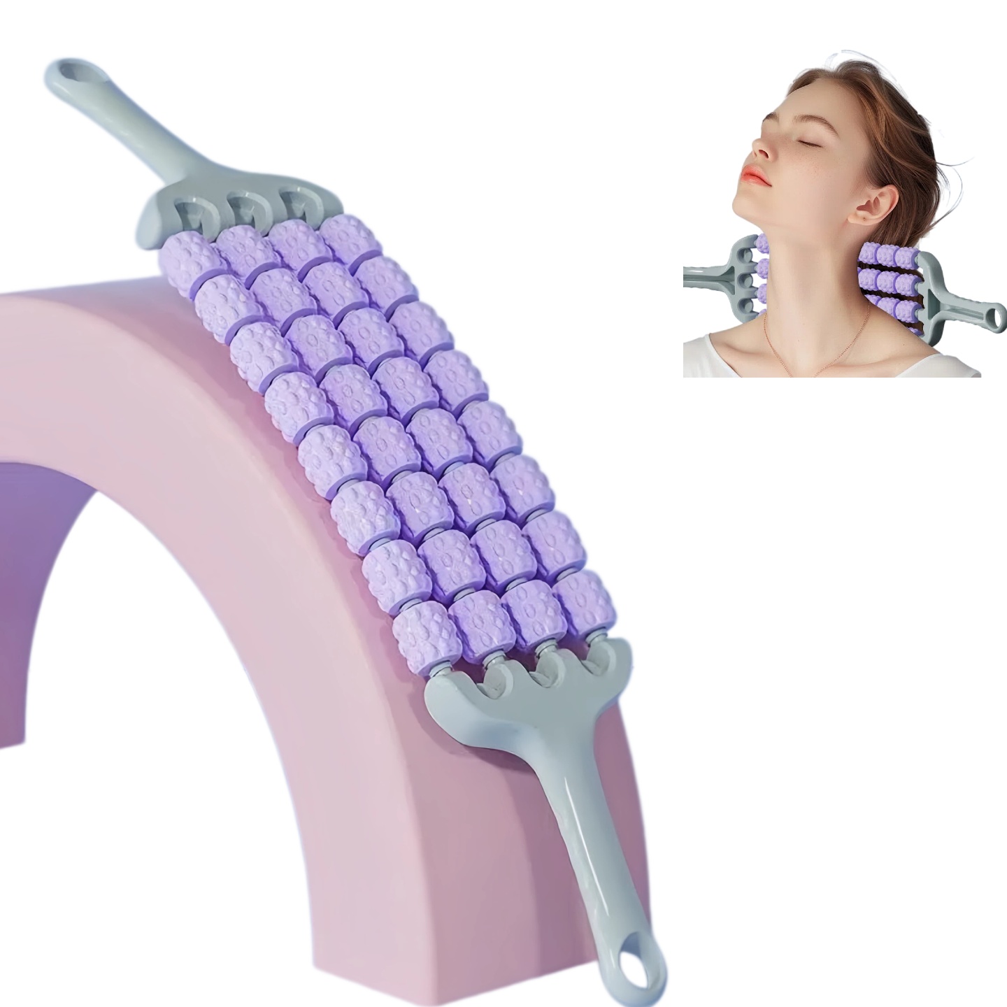 Yoga Fitness Massage - Yoga Masaj Aleti Vücut Sırt Masajı,