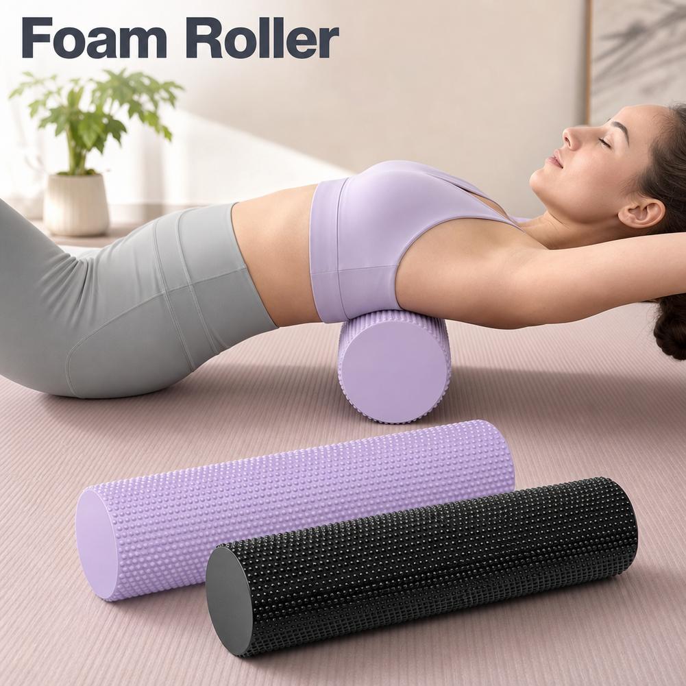 Yoga Fitness Massage - EVA Yoga Köpük Rulosu Yüksek Yoğunluklu