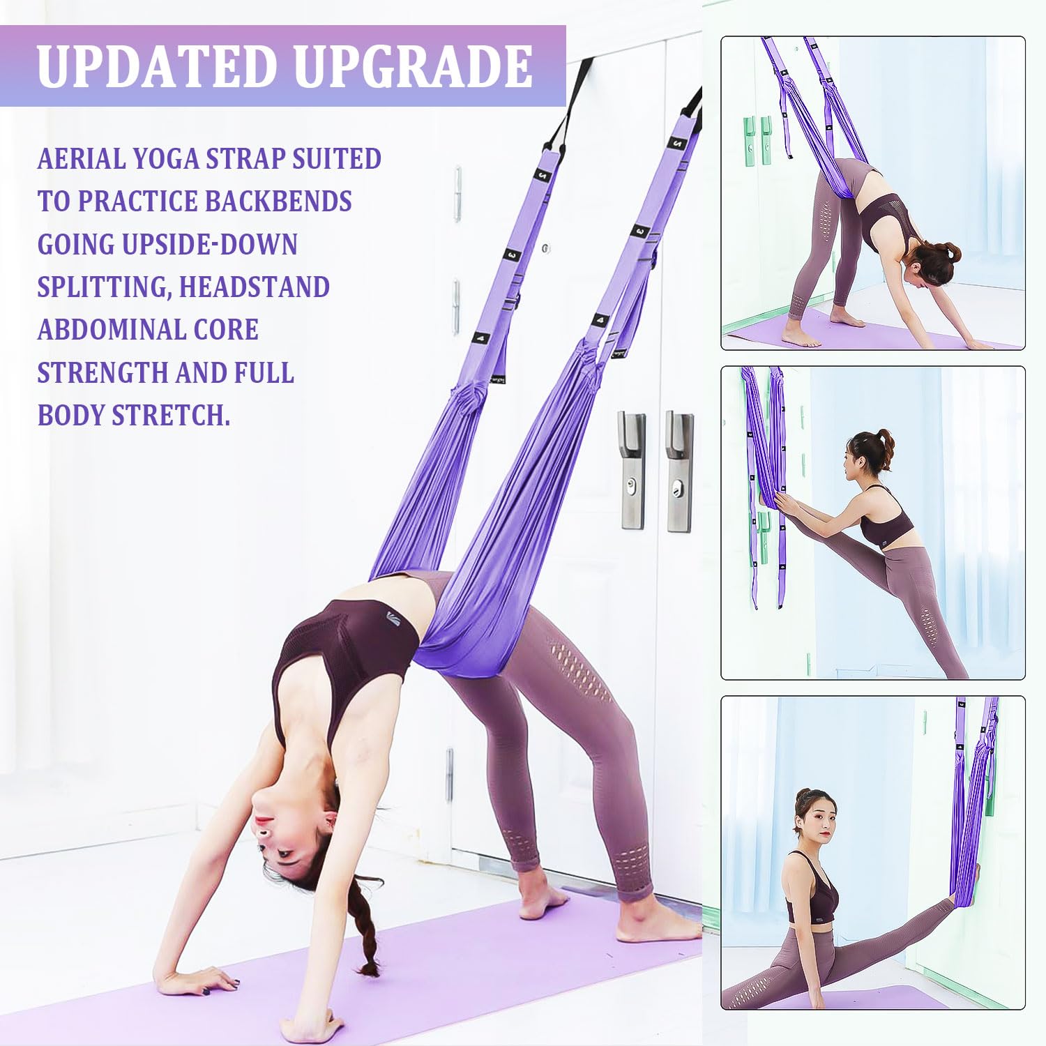 Ayarlanabilir Kapı Hava Yogası - Yoga Swing Aerial incelemesi ve fiyatı