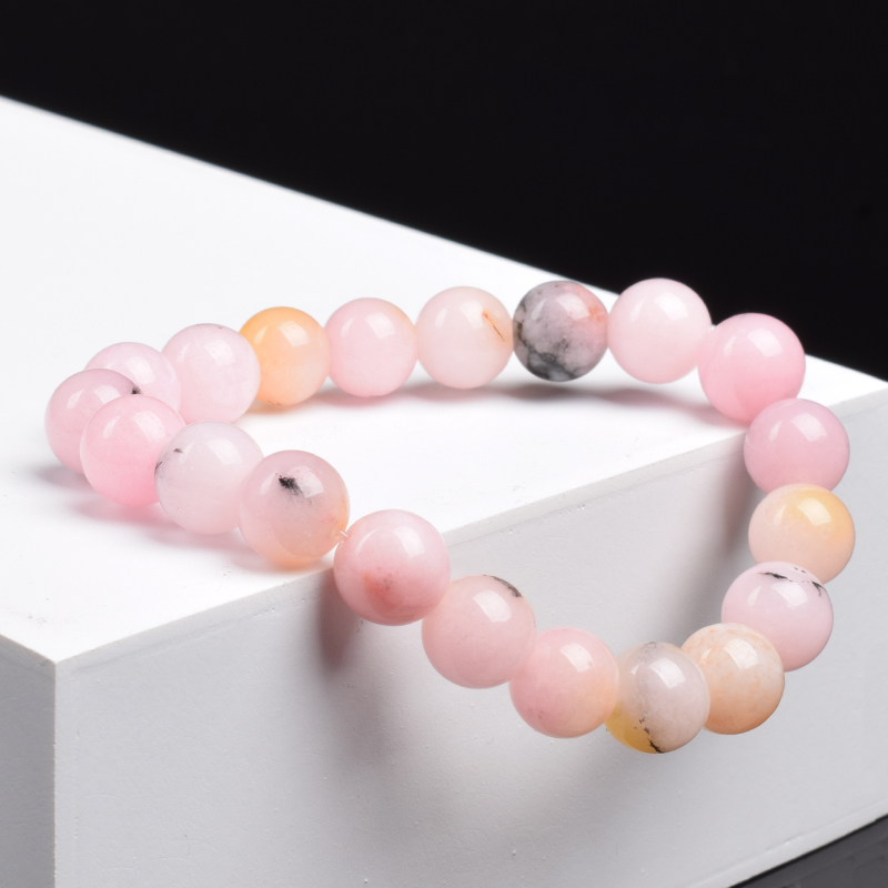 Doğal taş pembe Opal boncuk bi - Yoga Fitness Tracker incelemesi ve fiyatı