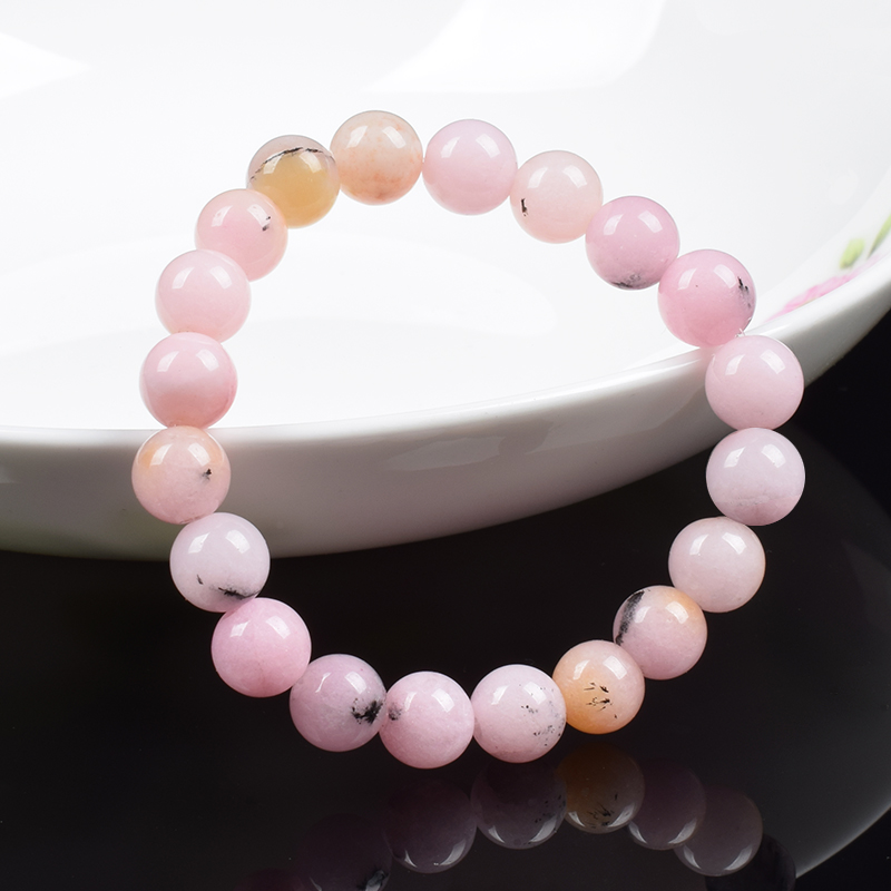 Doğal taş pembe Opal boncuk bi - Yoga Fitness Tracker incelemesi ve fiyatı