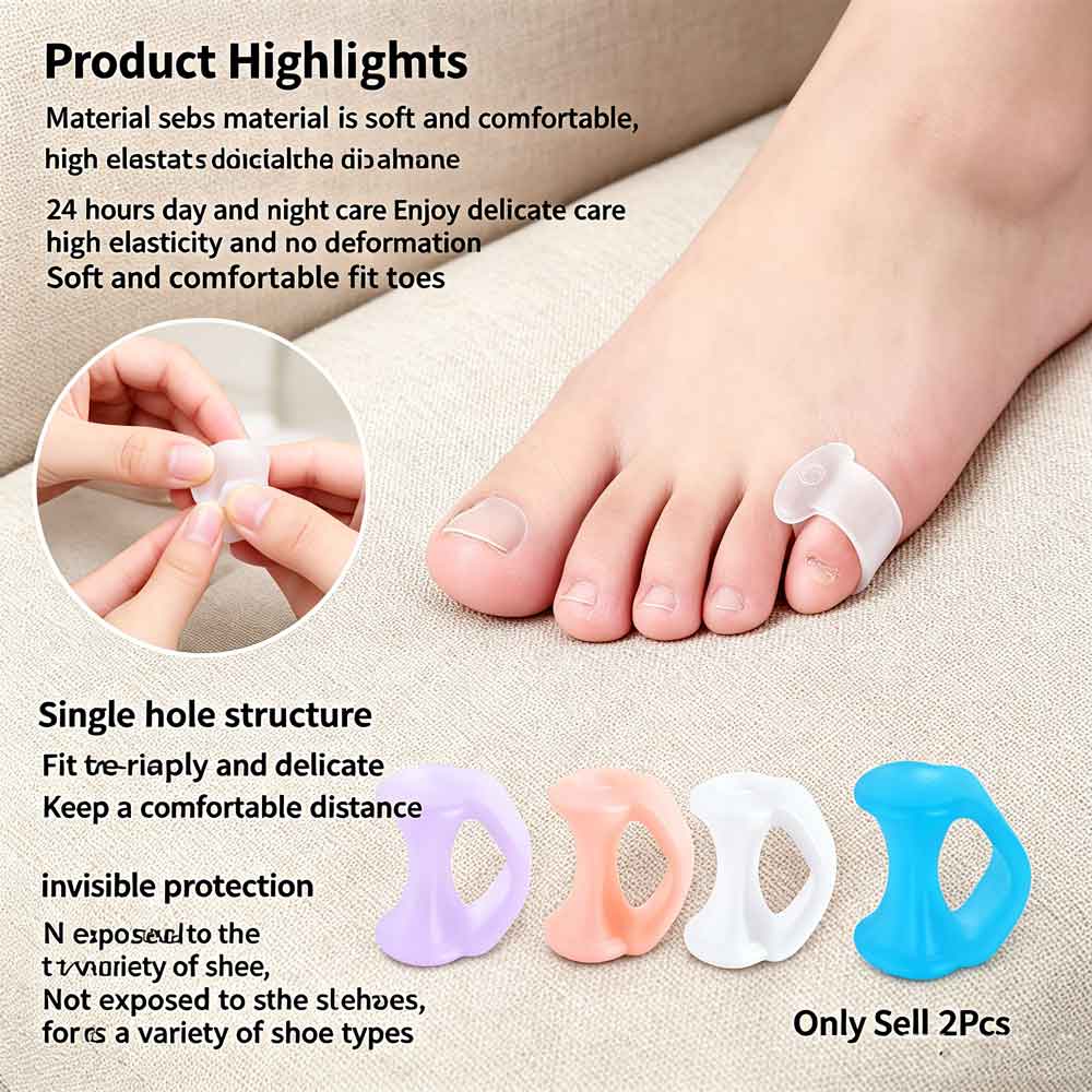 2 adet Silikon Ayak Başparmağı - Yoga Toe Separator incelemesi ve fiyatı