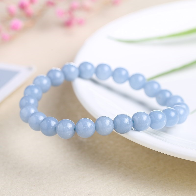 JD doğal taş mavi Angelite mel - Yoga Fitness Tracker incelemesi ve fiyatı