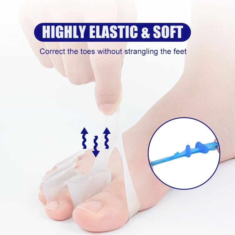 1 çift Silikon Ayak Ayırıcı Bu - Yoga Toe Separator incelemesi ve fiyatı
