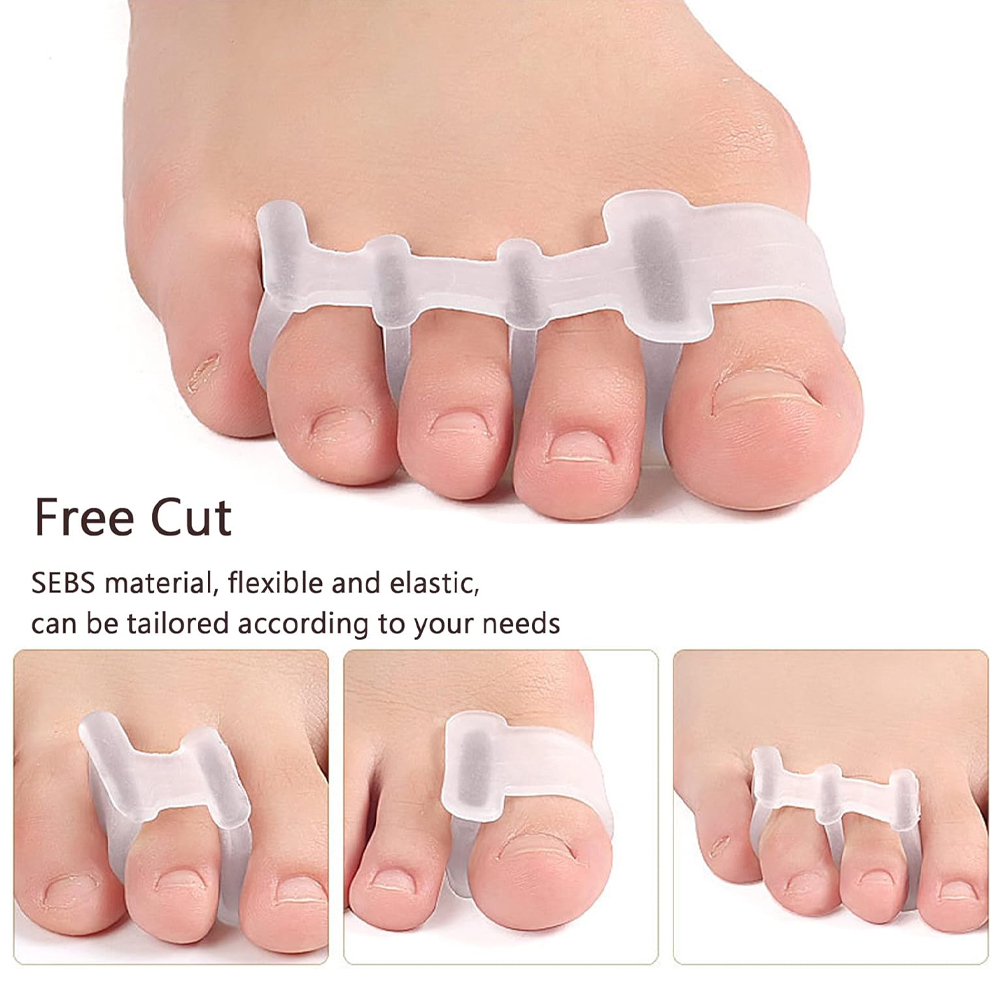 1 çift Silikon Ayak Ayırıcı Bu - Yoga Toe Separator incelemesi ve fiyatı