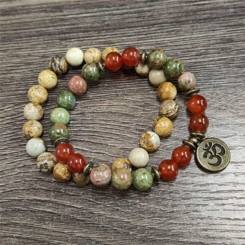 Charm taş bilek Mala şifa kris - Yoga Fitness Tracker incelemesi ve fiyatı