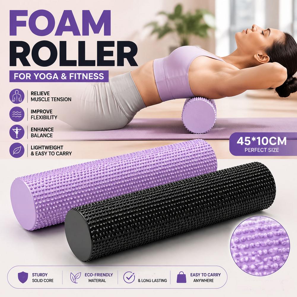 Yoga Köpük Rulo EVA Yüksek Yoğ - Yoga Fitness Massage incelemesi ve fiyatı