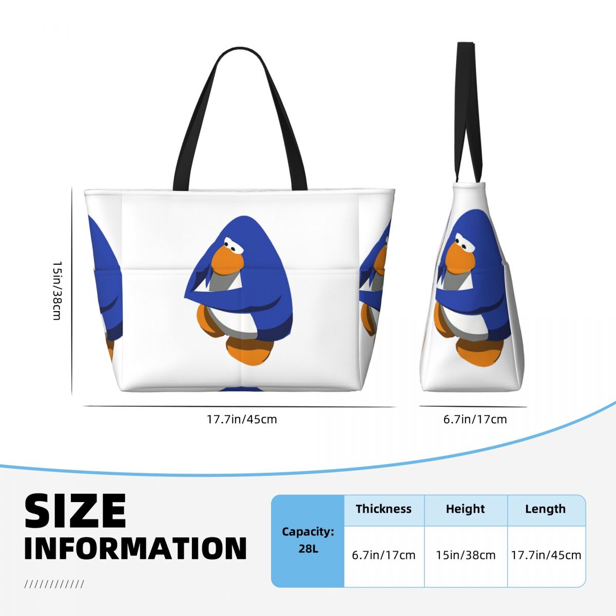 Club Penguin BOI Plaj Çantası  - Yoga Fitness Club incelemesi ve fiyatı