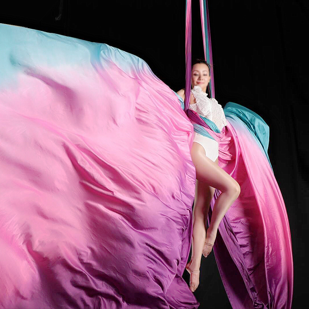 Ombre anti-yerçekimi Yoga hama - Yoga Swing Aerial incelemesi ve fiyatı