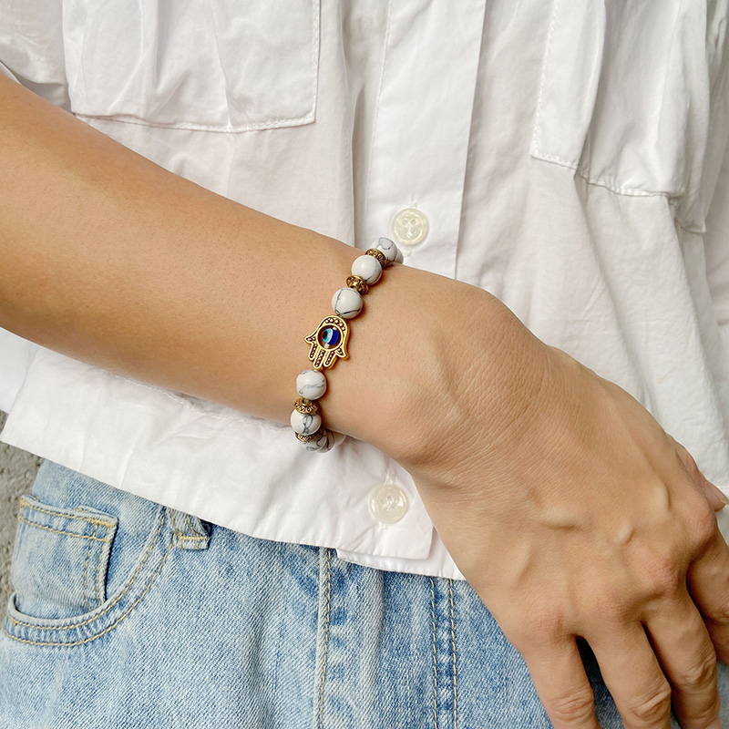 Doğal taş erkekler bilezik mod - Yoga Fitness Tracker incelemesi ve fiyatı